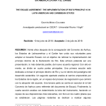EL ACUERDO ESCAZÚ: LA IMPLEMENTACIÓN DEL PRINCIPIO 10 DE RÍO EN AMÉRICA LATINA Y EL CARIBE