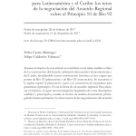 Un derecho ambiental democrático para Latinoamérica y el Caribe: los retos de la negociación del Acuerdo Regional sobre el Principio 10 de Río 92